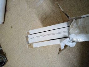 PROMOTIE Polita de perete SHELVIX 55 cm alba II. calitate