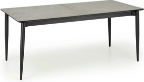 Masa extensibila CHARLES, gri/negru, 180/260x90x76 cm