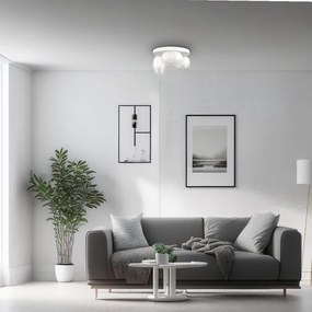 Plafonieră LED VASO LED/12W/230V d. 42 cm alb