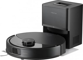 Aspirator robot Roborock Q10 PF+, 10000 Pa, 150 min, 0,35 L, Wi-Fi, Uscat/umed, Ridicare automata a mopului, LiDAR 360°, Cartografiere 3D, Control vocal, Negru