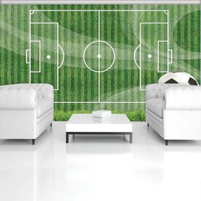 Fototapet - Teren de fotbal (254x184 cm)