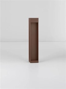 Stalp LED iluminat exterior IP65 LUMIX Corten H-35cm