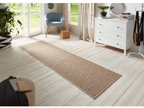 Covor tip traversă BT Carpet Nature, 80 x 350 cm, maro