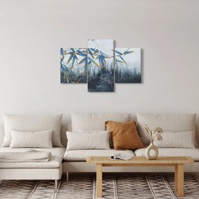 Tablou - Bambus pe perete (90x60 cm)