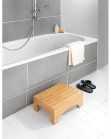 WENKO 24870100 - Taburet BAMBUSA 40x30 cm, maro