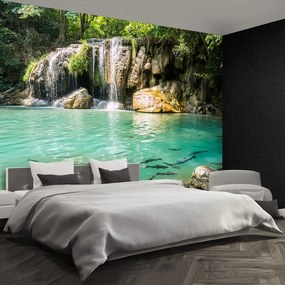 Fototapet Cascada Erawan