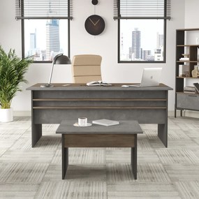 Set pentru birou Vergilius 6 (maro + gri). 1072696