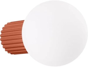 Aplică pentru baie Sollux SL.1727 HALO 1xG9/8W/230V IP44 portocaliu
