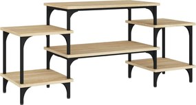 vidaXL Dulap TV, stejar sonoma, 117x35x52 cm, lemn prelucrat