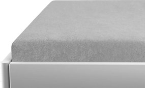 Cearsaf Frotir pentru patut Gri Deschis 60x120 cm