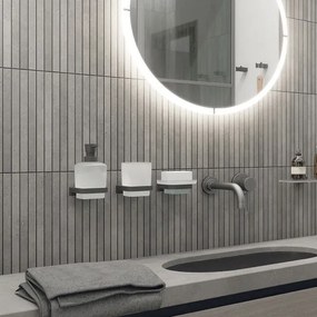 Dozator de săpun și suport de periuțe de dinți de perete NIMCO MAC 2905831C-T-90 MAYA 320 mm