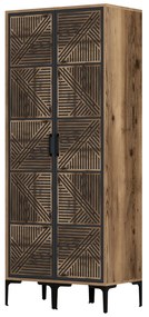 Dulap de haine Kiara RS (Nuc + antracit). 1088600