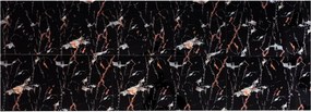 Set de panouri auto-adezive pentru perete 6 buc. 60x30 cm Black Gold – SP TREND