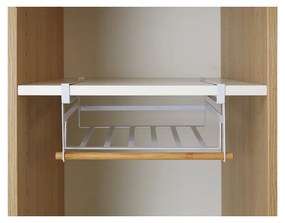 Raft de agățat în șifonier Compactor Under Shelf Basket Rail