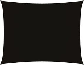 vidaXL Pânză parasolar, negru, 2x3 m, țesătură oxford, dreptunghiular