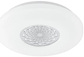 Eglo 33248 - Plafonieră LED RGBW reglabilă CAPASSO-C, 17 W, 230 V, Ø34 cm