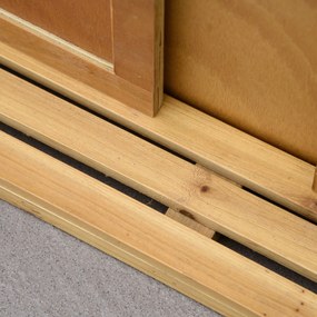 Outsunny Șezlong plajă 2 persoane, cu perne și suport picioare, rezistent la vreme, gri deschis | Aosom Romania