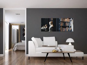 Tablou - La bibliotecă (120x50 cm)