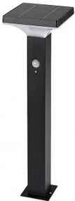 Mini stalp exterior solar cu senzor led 4W Geleen 77045 Rabalux