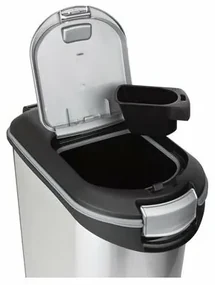 Recipient pentru furaje Curver, argintiu, 35 l, 35 l