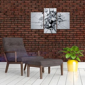 Tablou abstracție 3D (90x60 cm)