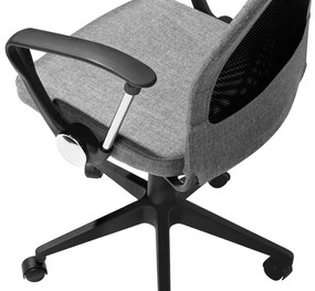 Scaun de birou Pinson (gri închis). Promo -39%. 1011220
