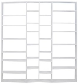 Bibliotecă albă 214x224 cm Valsa – TemaHome