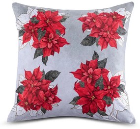 Set 3 fețe pernuțe POINSETTIA, 45 x 45 cm