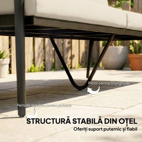 Outsunny Canapea pentru terasă | Aosom Romania