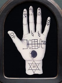 Tablou decorativ, din rasina, Nostradamus