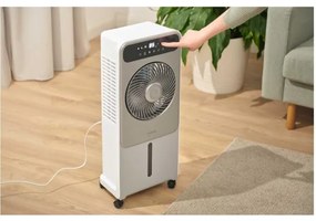 Răcitor mobil de aer Sencor 28W/230V Wi-Fi gri + telecomandă