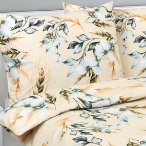 Lenjerie de pat din bumbac Bellatex Klas bej, 140 x 200 cm, 70 x 90 cm, 140 x 200 cm, 70 x 90 cm