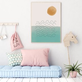 Poster - Abstracție pictată (A4)