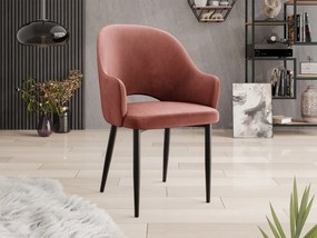 Scaun sufragerie Dezja (teracotă + Negru) . 1103427
