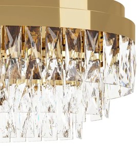 Lustră pe lanț Eglo 39462 VALPARAISO 10xE14/40W/230V auriu