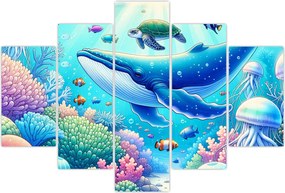 Tablou – Lume subacvatică (150x105 cm)