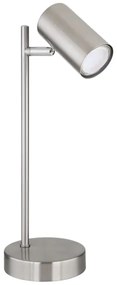 Lampă de masă Globo 57910T ROBBY 1xGU10/5W/230V crom mat