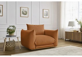 Fotoliu portocaliu Ernest – Bobochic Paris