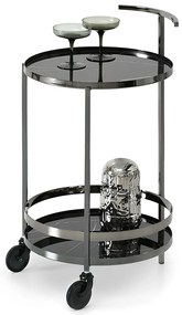 Măsuță de cafea Alfonzo (marmură neagră + negru). Promo -16%. 1111551