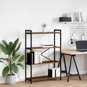 vidaXL Bibliotecă Lemn vechi 80 x 30 x 118 cm PAL