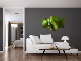 Tablou cu păun (90x60 cm)