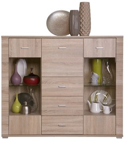Comodă Gwenn 2W3S1B (Stejar sonoma). 1052934