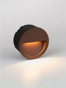 Spot incastrabil exterior IP65, LED CCT Sete corten