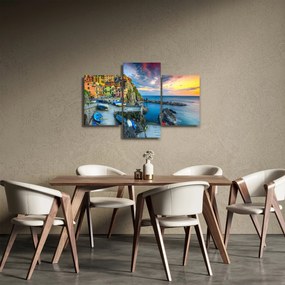 Tablou - Satul mediteranean (90x60 cm)