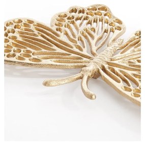 Decorațiune de perete din metal 26x16 cm Butterfly – Light &amp; Living