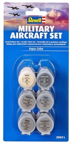 SET VOPSEA ACRILICA AVIOANE MILITARE - REVELL (39071)