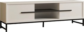 Comoda tv Monaco pentru living culoare alb 160 cm