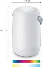 Philips - Lampă de birou portabilă SMART LED RGBW, reglabilă LED/13,5W/3,6V Wi-Fi 1800 mAh
