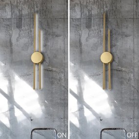 Aplica de perete LED LANA LED/15W/230V 4000K auriu mat