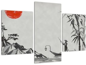 Tablou - Munții Fuji (90x60 cm)